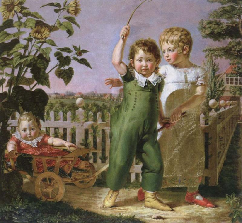 Philipp Otto Runge the hulsenbeck children France oil painting art